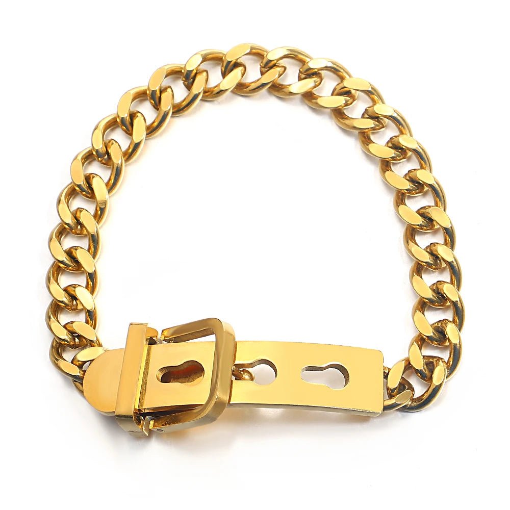 Chunky Belt Buckle Bracelet - Dolbrook Jewelers