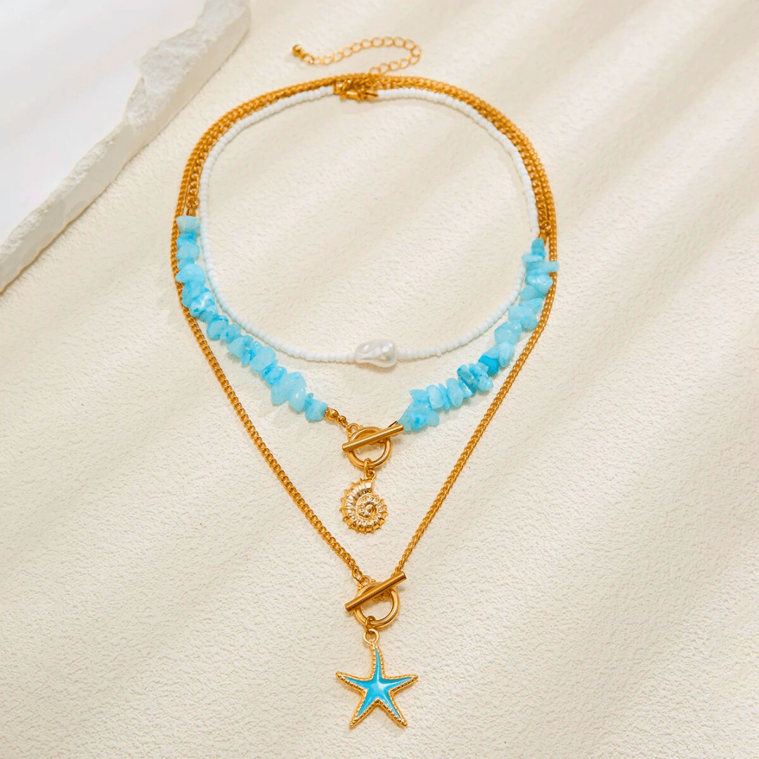 Coastal Breeze 3 - Piece Layering Collection - Dolbrook Jewelers