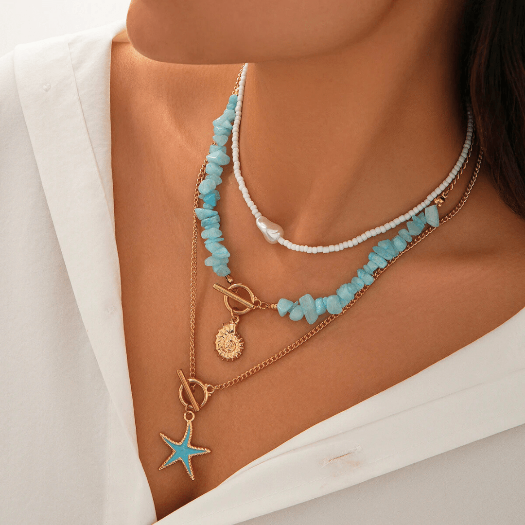 Coastal Breeze 3 - Piece Layering Collection - Dolbrook Jewelers