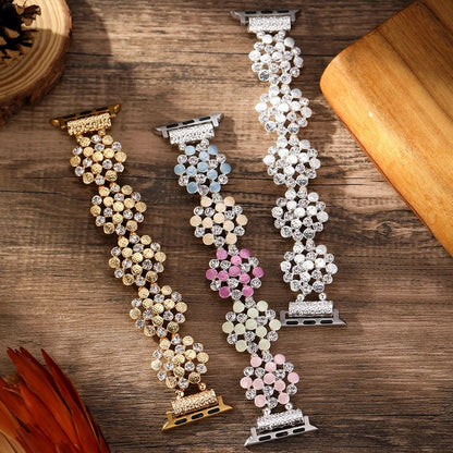 Crystal Cascade Apple Watch Band - Dolbrook Jewelers
