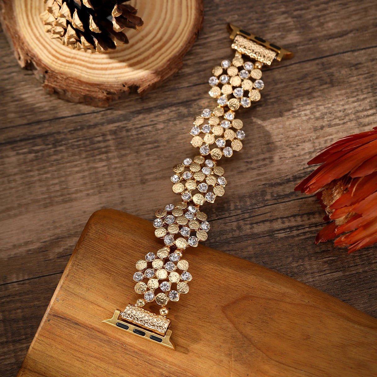 Crystal Cascade Apple Watch Band - Dolbrook Jewelers
