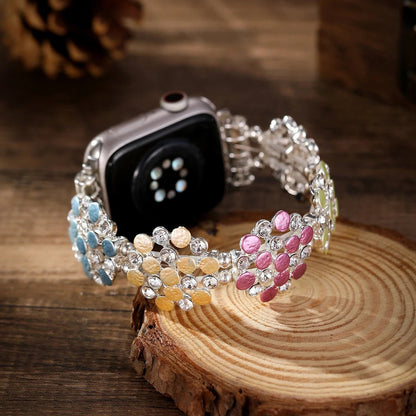 Crystal Cascade Apple Watch Band - Dolbrook Jewelers