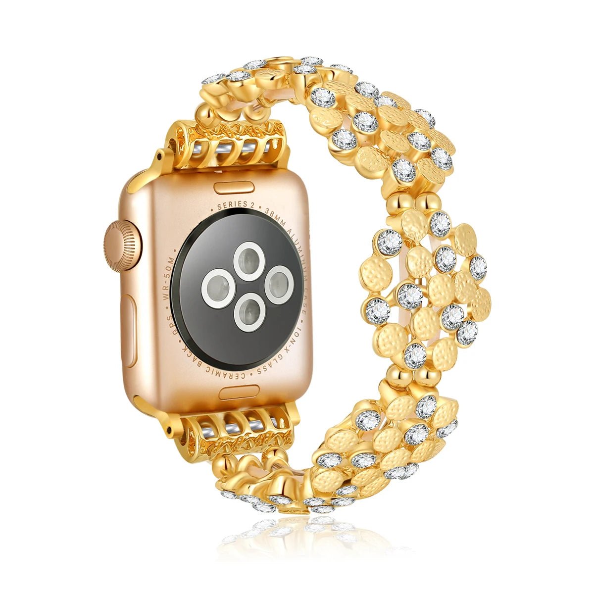 Crystal Cascade Apple Watch Band - Dolbrook Jewelers