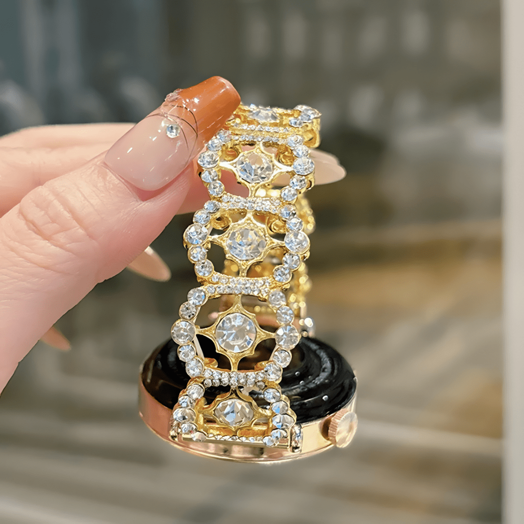 Crystal Rosette Galaxy Watch Band - Dolbrook Jewelers