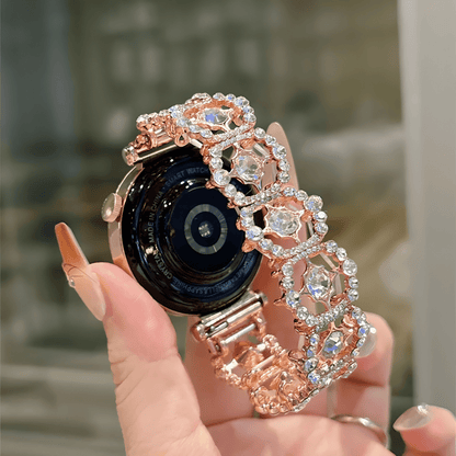 Crystal Rosette Galaxy Watch Band - Dolbrook Jewelers