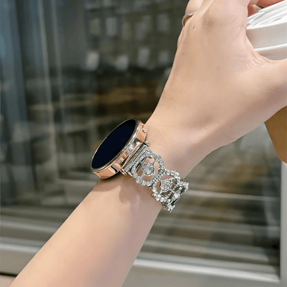 Crystal Rosette Galaxy Watch Band - Dolbrook Jewelers