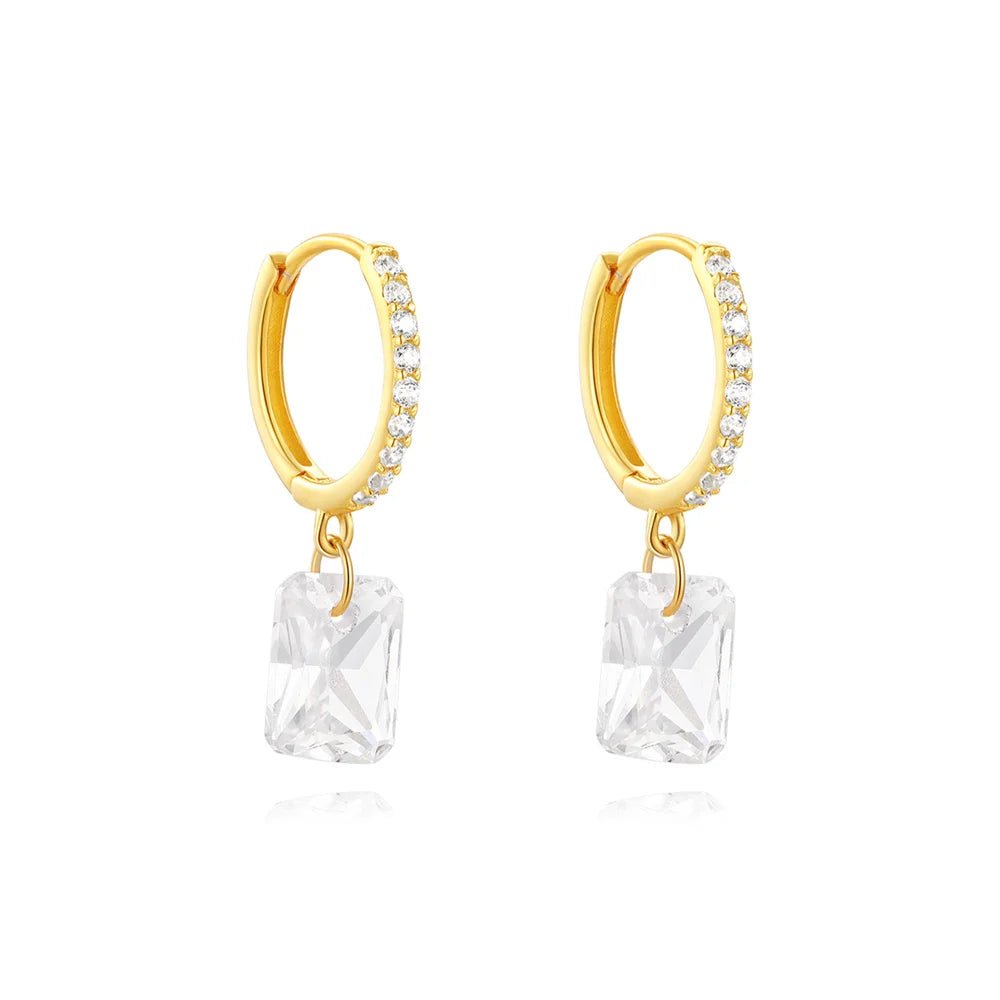 Diana Crown Jewel Hoops - Dolbrook Jewelers