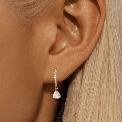 Diana Crown Jewel Hoops - Dolbrook Jewelers