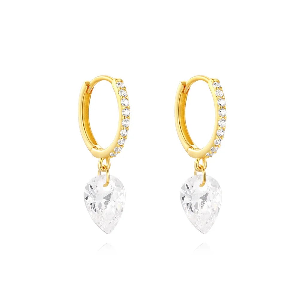 Diana Crown Jewel Hoops - Dolbrook Jewelers
