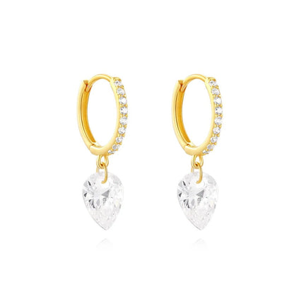 Diana Crown Jewel Hoops - Dolbrook Jewelers
