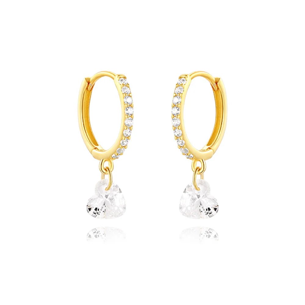 Diana Crown Jewel Hoops - Dolbrook Jewelers