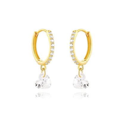 Diana Crown Jewel Hoops - Dolbrook Jewelers