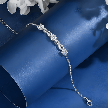 Double Infinity Promise Bracelet - Dolbrook Jewelers
