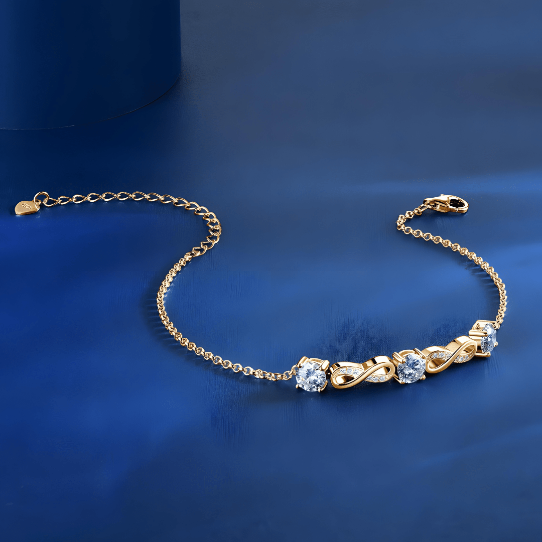 Double Infinity Promise Bracelet - Dolbrook Jewelers