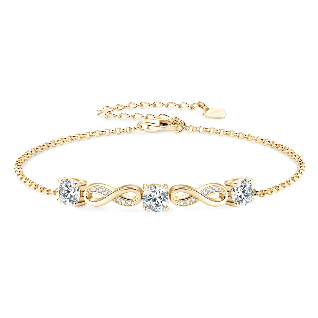 Double Infinity Promise Bracelet - Dolbrook Jewelers