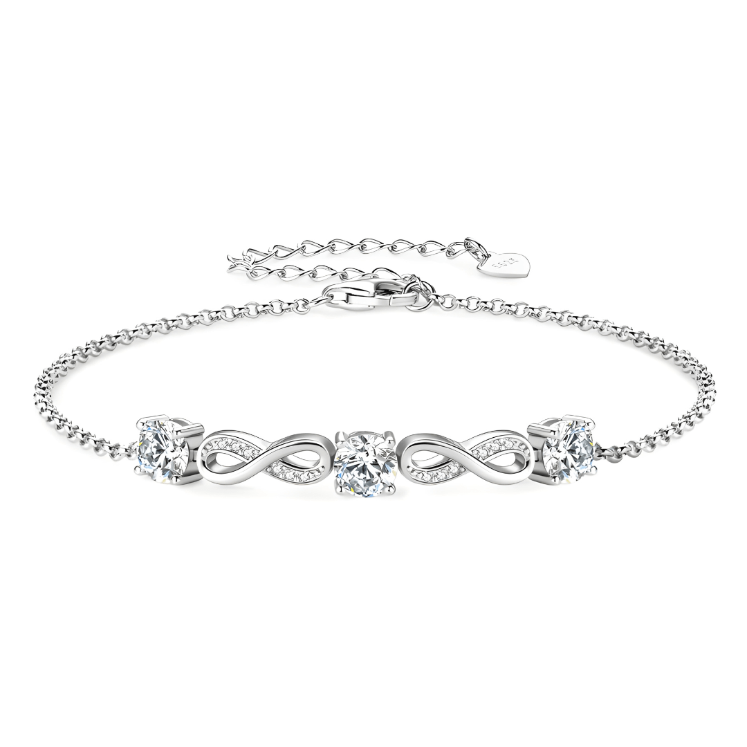 Double Infinity Promise Bracelet - Dolbrook Jewelers