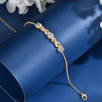 Double Infinity Promise Bracelet - Dolbrook Jewelers