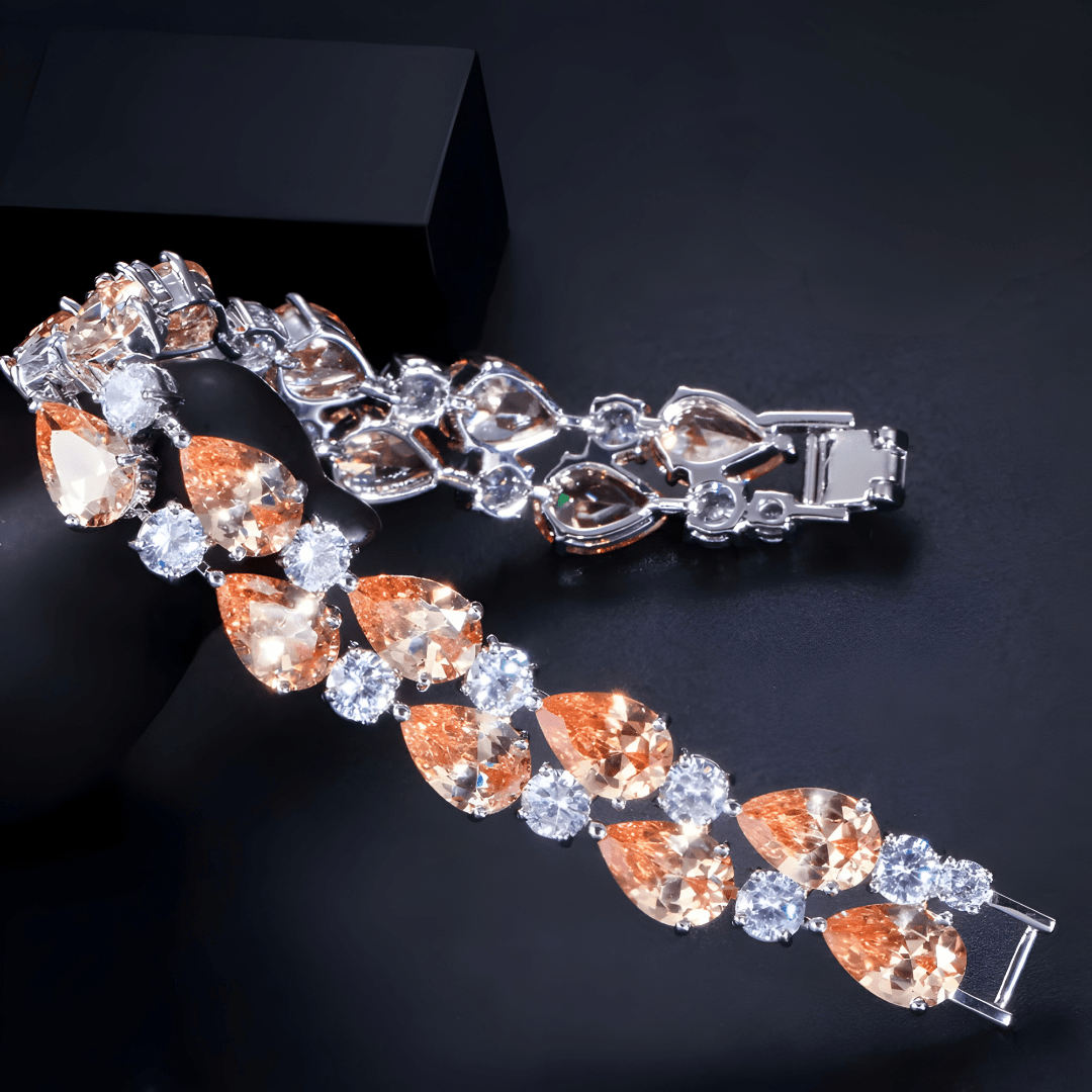 Elisa Teardrop Tennis Bracelet - Dolbrook Jewelers