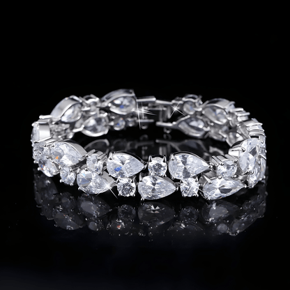 Elisa Teardrop Tennis Bracelet - Dolbrook Jewelers