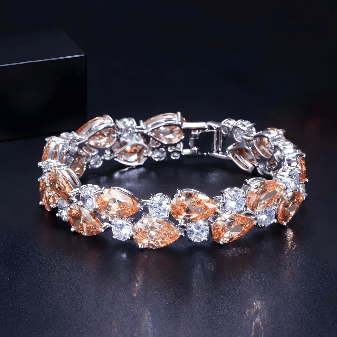 Elisa Teardrop Tennis Bracelet - Dolbrook Jewelers