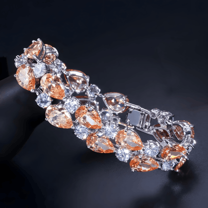 Elisa Teardrop Tennis Bracelet - Dolbrook Jewelers