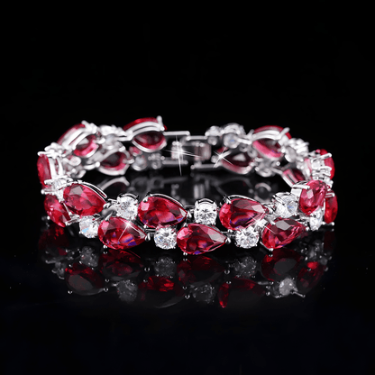 Elisa Teardrop Tennis Bracelet - Dolbrook Jewelers