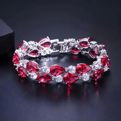 Elisa Teardrop Tennis Bracelet - Dolbrook Jewelers