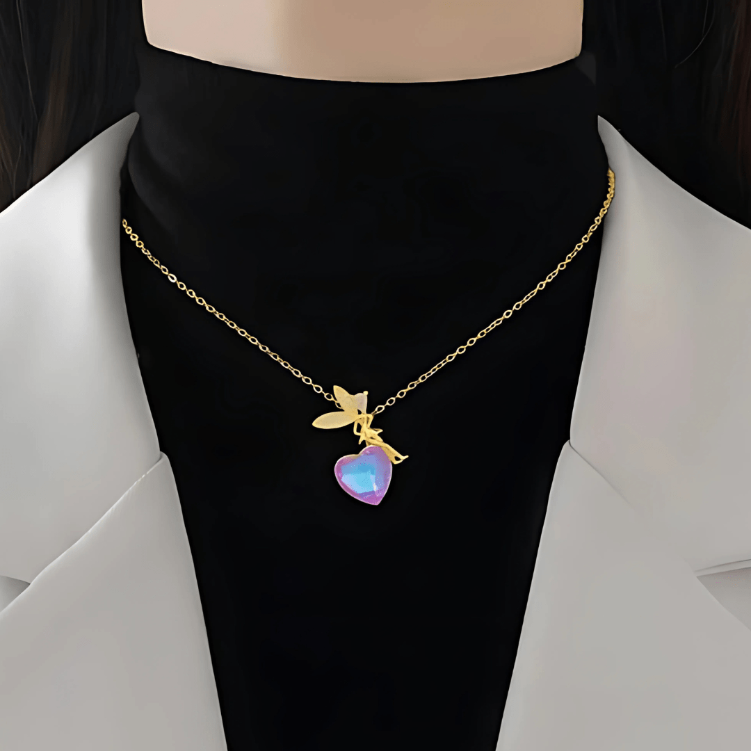 Enchanted Fairy Heart Necklace - Dolbrook Jewelers