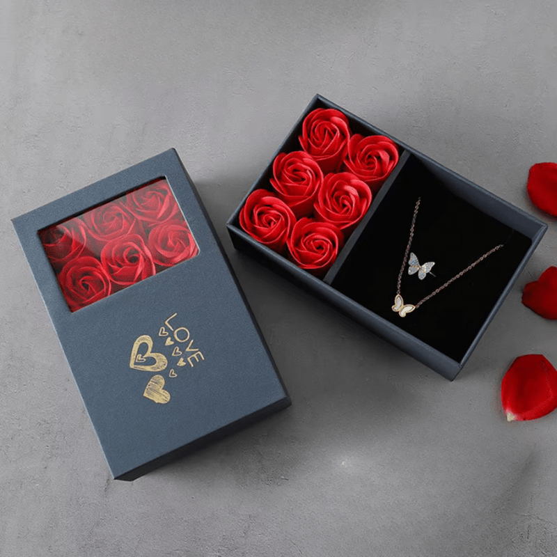 Eternal Rose Gift Box & Bag - Dolbrook Jewelers