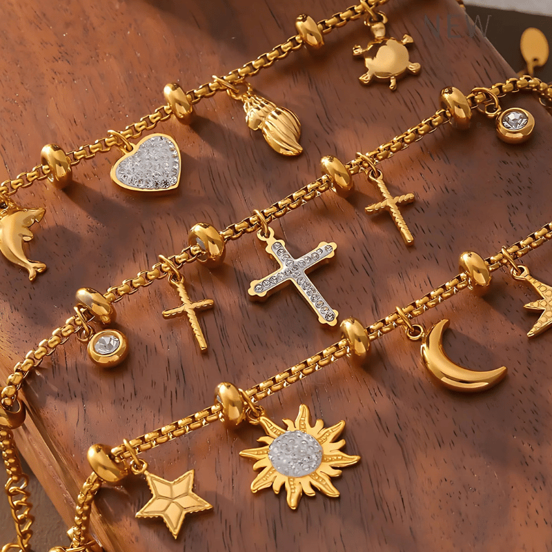 Faith & Nature Charm Bracelet Stack - Dolbrook Jewelers