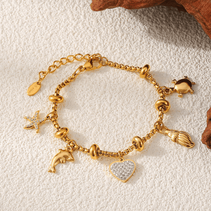 Faith & Nature Charm Bracelet Stack - Dolbrook Jewelers