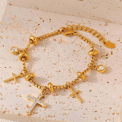 Faith & Nature Charm Bracelet Stack - Dolbrook Jewelers