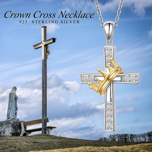 Faith Pendant Necklace | 925 Sterling Silver - Dolbrook Jewelers