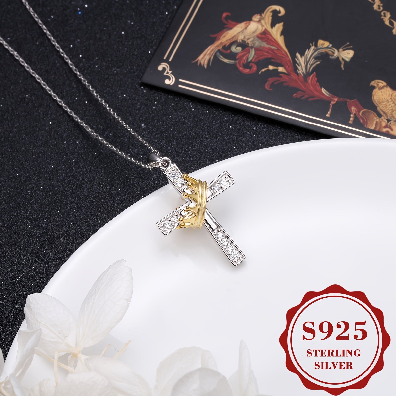 Faith Pendant Necklace | 925 Sterling Silver - Dolbrook Jewelers