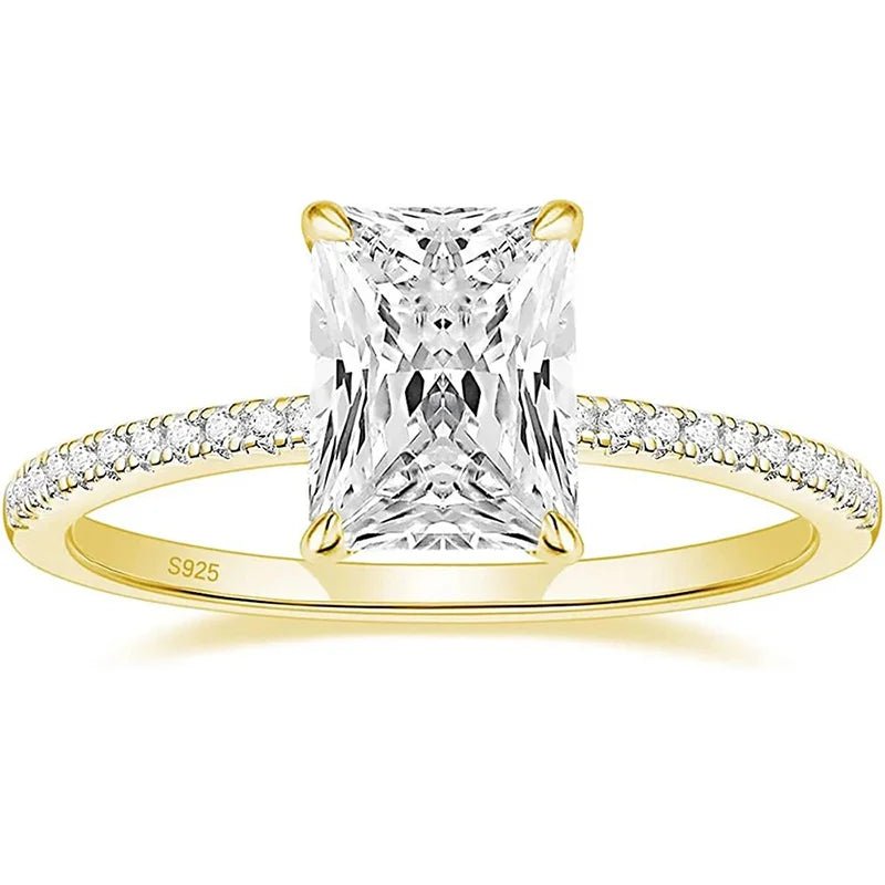 Forever Brilliant Pavé Solitaire Ring - Dolbrook Jewelers