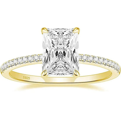 Forever Brilliant Pavé Solitaire Ring - Dolbrook Jewelers