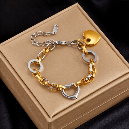 Forever Fusion Heart Bracelet - Dolbrook Jewelers