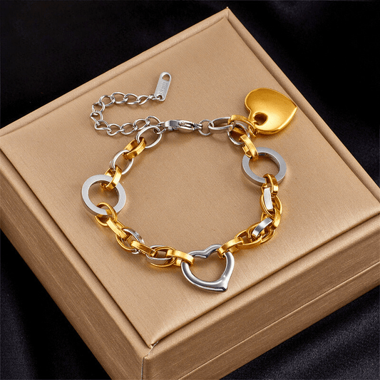 Forever Fusion Heart Bracelet - Dolbrook Jewelers