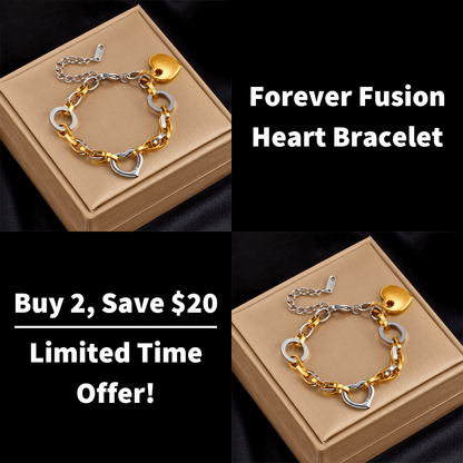 Forever Fusion Heart Bracelet - Dolbrook Jewelers