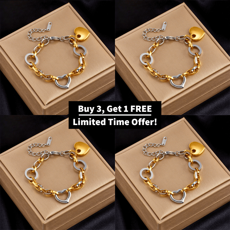 Forever Fusion Heart Bracelet - Dolbrook Jewelers