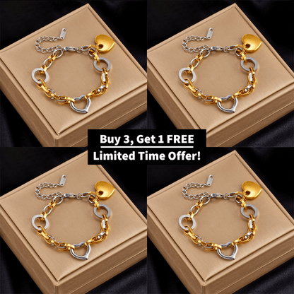 Forever Fusion Heart Bracelet - Dolbrook Jewelers