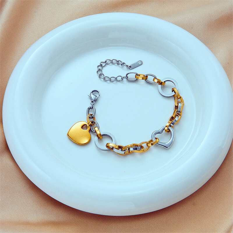 Forever Fusion Heart Bracelet - Dolbrook Jewelers