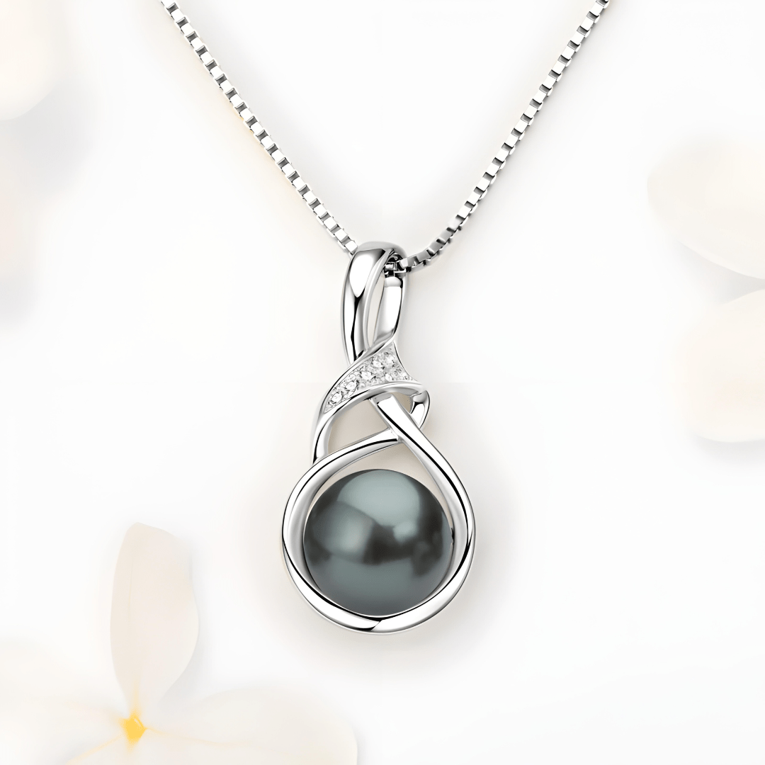 Genuine Tahitian Black Pearl Necklace - Dolbrook Jewelers