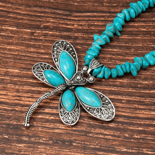 Handcrafted Dragonfly Pendant Necklace - Dolbrook Jewelers