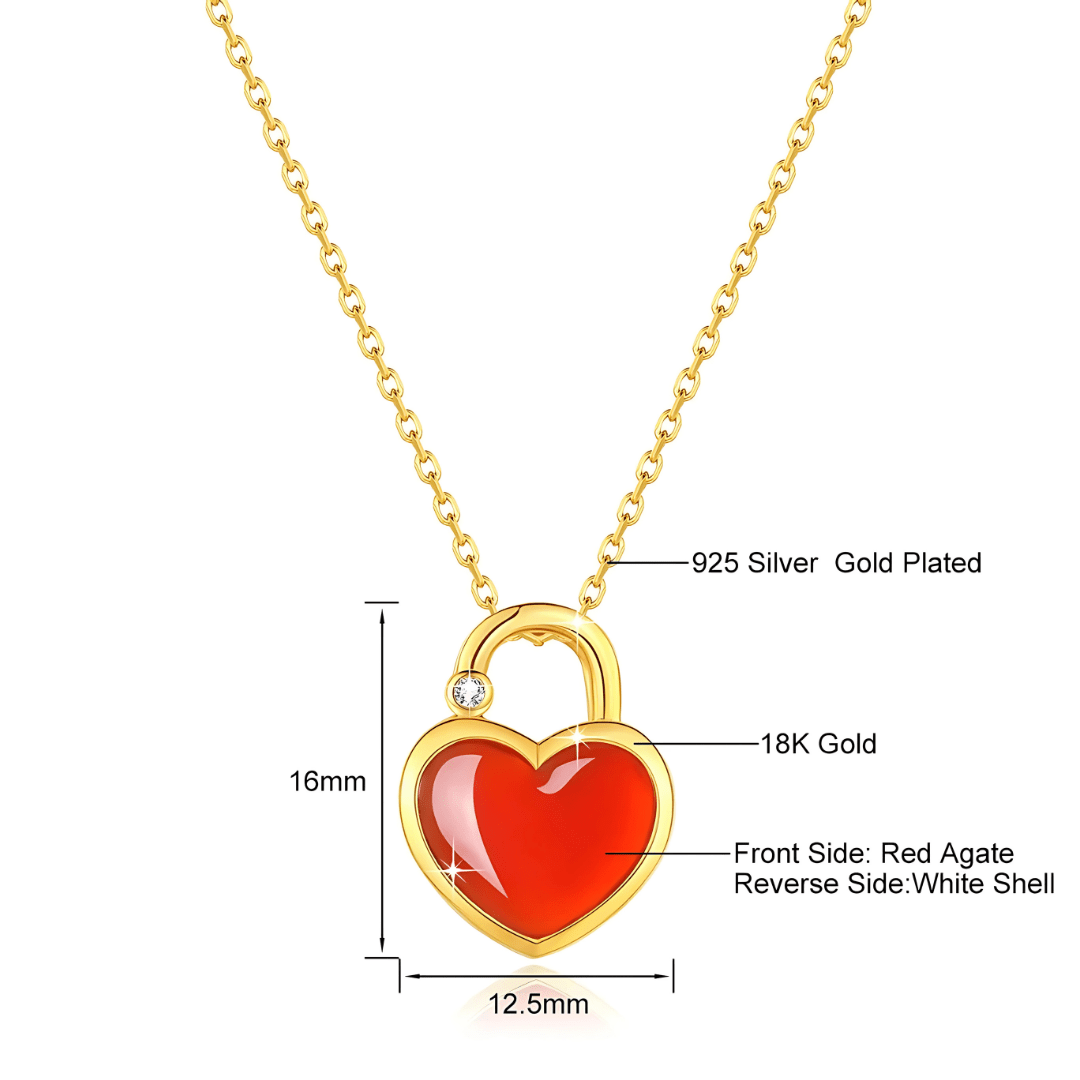 Healing Heart Lock Necklace - Dolbrook Jewelers
