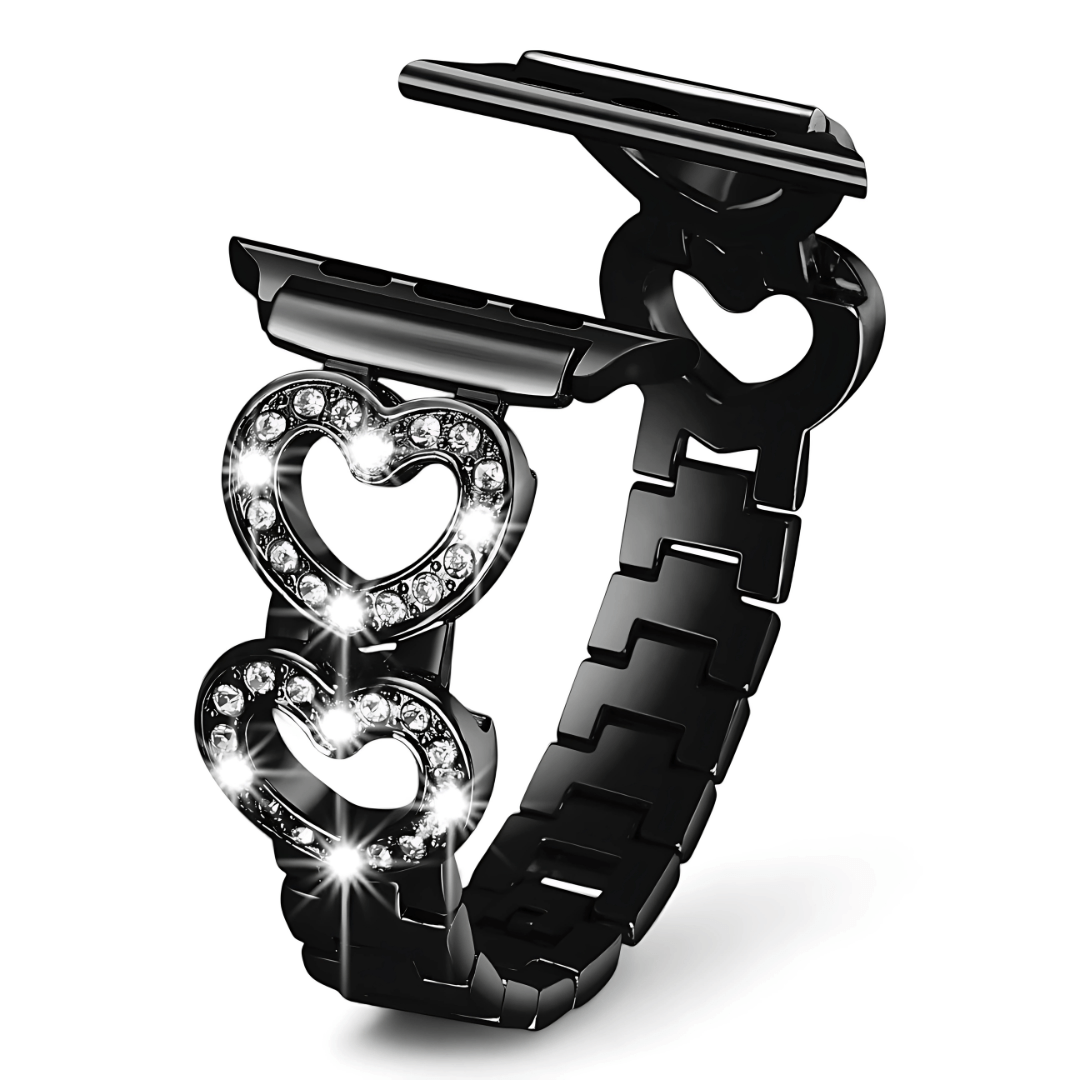 HeartLink Crystal Apple Watch Band - Dolbrook Jewelers