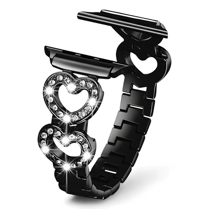 HeartLink Crystal Apple Watch Band - Dolbrook Jewelers