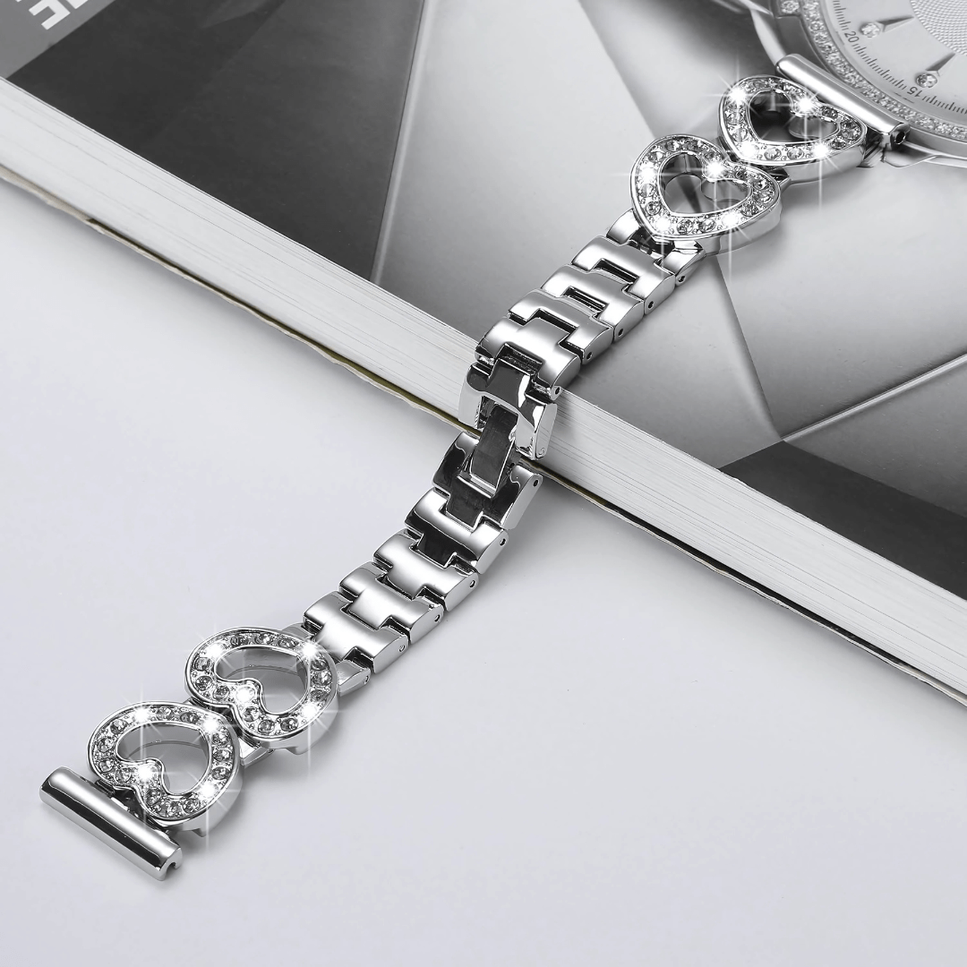 HeartLink Crystal Apple Watch Band - Dolbrook Jewelers