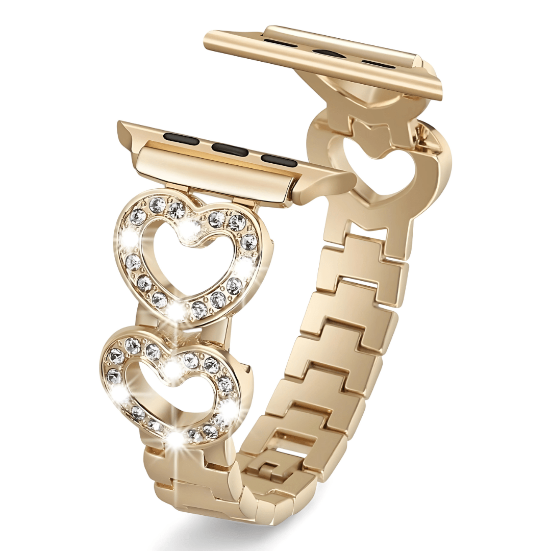 HeartLink Crystal Apple Watch Band - Dolbrook Jewelers
