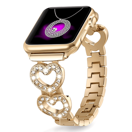 HeartLink Crystal Apple Watch Band - Dolbrook Jewelers